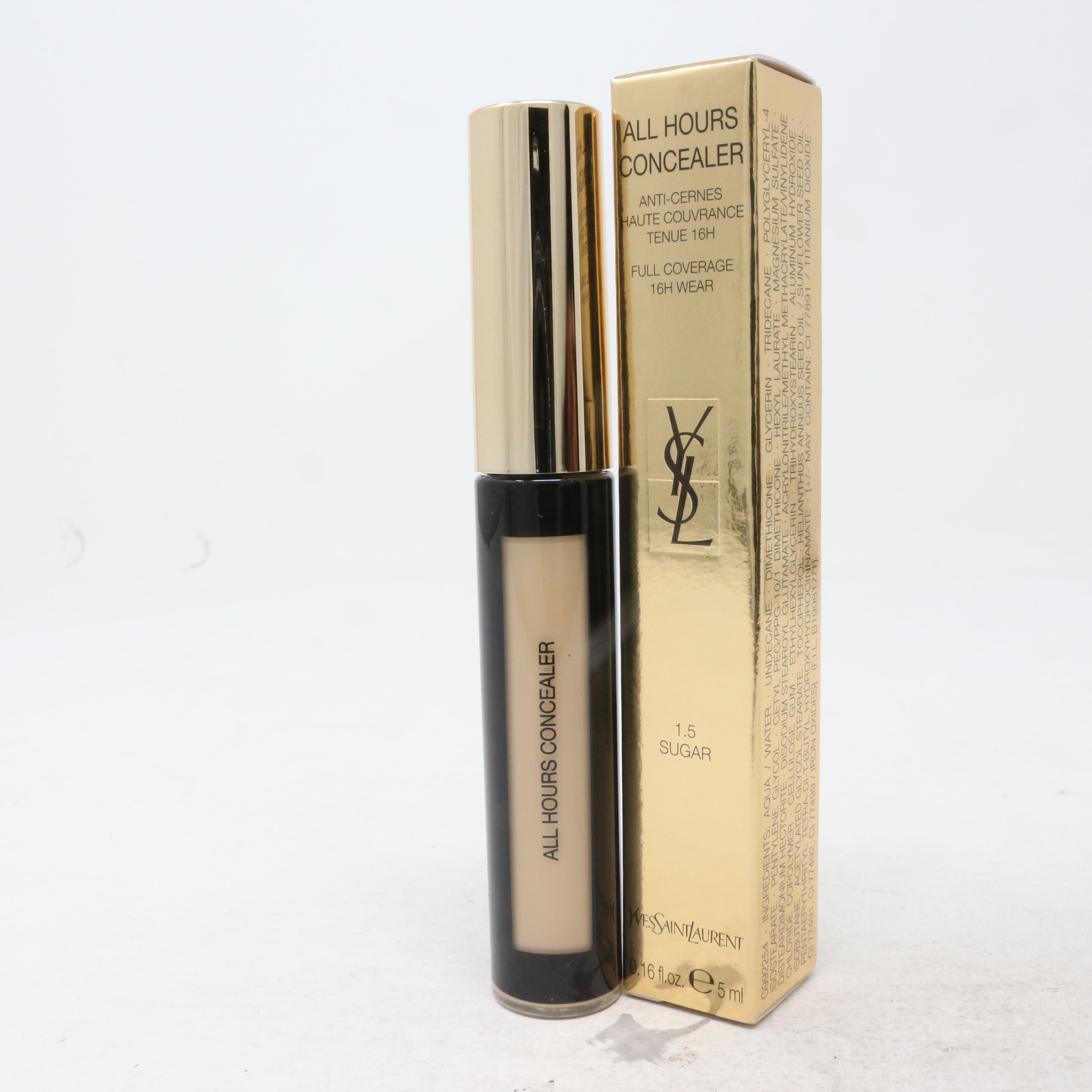 Yves Saint Laurent All Hours Concealer 1.5 Ivory 0.16oz/5ml New With