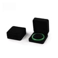 thumbnail image 4 of Caja para pulsera de gamuza negra, caja para collar, caja para colgante, caja para anillo, caja para joyería, caja para regalo, caja de embalaje, 4 of 5