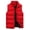 Red, variant on Men's Lightweight Padded Vest, Stylish Sleeveless Puffer Gilet Jacket for Men – Warm Quilted Casual Outerwear with Zip-Up Design, Plus Size, Everyday Wear