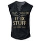 thumbnail image 1 of Mens Summer Surf Beach Tank Top Large Size Casual Breathable Sleeveless Top Loose Print Tank Top Man ShirtXL, 1 of 3