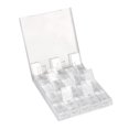 thumbnail image 1 of 1PC 20 Slots Nail Sequins Glitter Holder Nail Supplies Storage Box Manicure Tool Acrylic Case (Transparent), 1 of 7