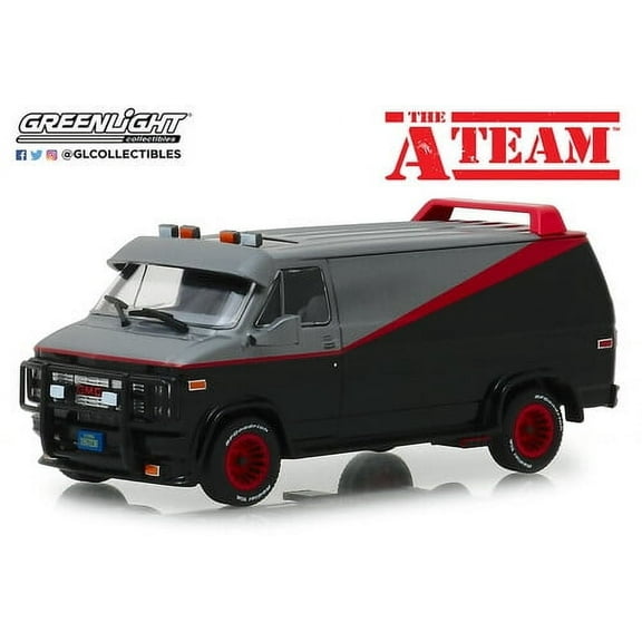 GreenLight Collectibles - 1:43 The A-Team (1983-87 TV Series) - 1983GMC Vandura, Greenlight Collectib, Gifts