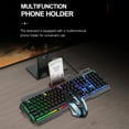 thumbnail image 4 of T-WOLF TF-600 Combo de ratón y teclado con cable 104 teclas Panel de metal, 4 of 8