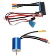 thumbnail image 3 of Kit ESC De Motor Sin Escobillas, Oscuro Alta Torsión 4 Protección Múltiple RC Motor Sin Escobillas ESC Combo Set Alta Eficiencia Para Coche 1/18 RC, 3 of 7