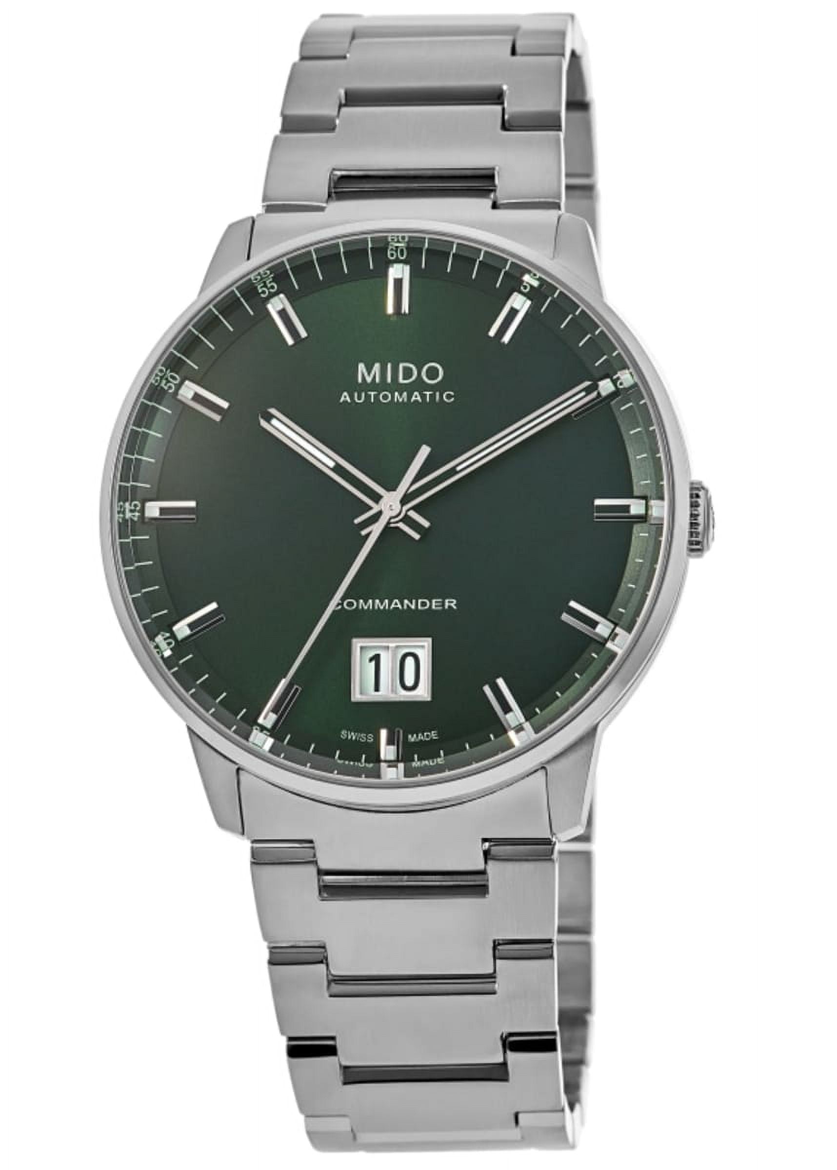 Mido Men's M0054303603100 Multifort Analog Swiss Automatic Brown