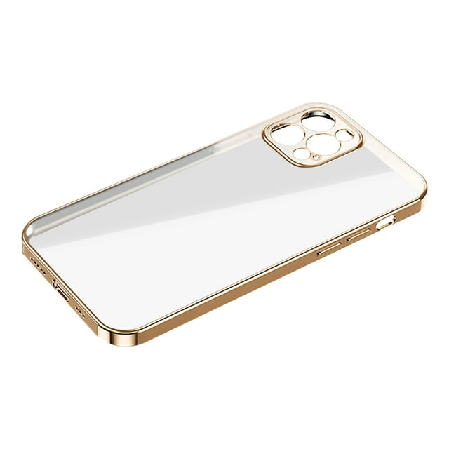 Para IPhone 13 Pro Max 6.7in Frosted Phone Case Galvanoplastia Agujero fino ultrafino