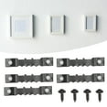thumbnail image 4 of Sawtooth Crochets Photo, 100 Pcs Structure Compacte 3 X 10mm Acier au Carbone Sawtooth Crochets Usage Répété Noir pour Scutcheon, 4 of 8