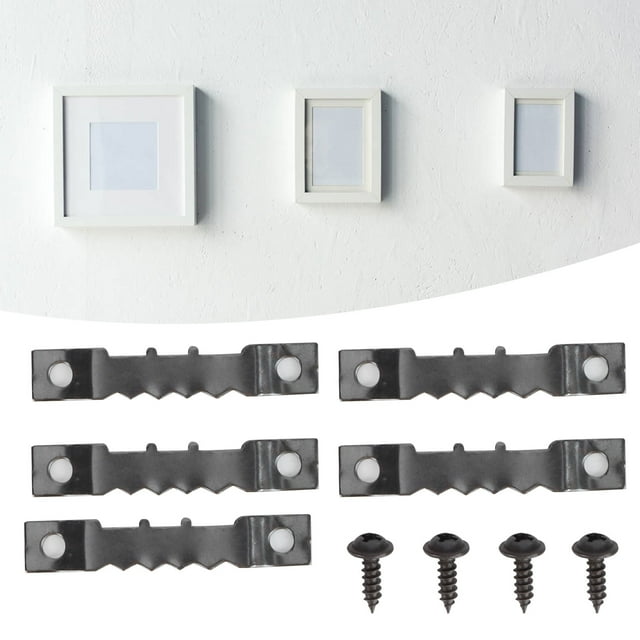 Sawtooth Hangers, 0.1 X 0.4in Sawtooth Picture Hangers for Photo Frame Photo, Drawing Board