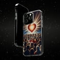 thumbnail image 6 of DistinctInk Clear Hybrid Case for Apple iPhone 12 Pro (6.1" Screen) - Love Covers Sins: 1 Peter 4:8 Bible Verse - Lightweight Grip, 6 of 8