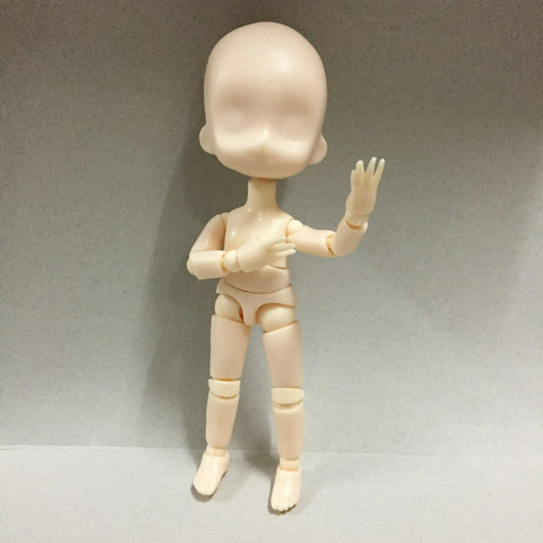 Action Figures Body-Kun DX & Body-Chan DX PVC Model SHF Children Kids  Collector Toy Gift, Drawing Mannequin Figure Models for Artists (Skin Male)