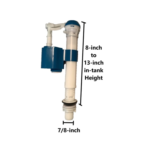 Replacement Fill Valve for Tuscany, TOTO, American Standard Toilets (2-Pack)