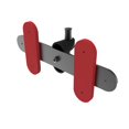 thumbnail image 4 of SCANGRIP MAGNET BRACKET L, Strong Magnetic Mounting Bracket for Flexible Positioning of Larger SCANGRIP Work Lights, 2 Rubber Coated Magnets, Holding Force of more than 90 lbs. Turnable Magnets, 4 of 4
