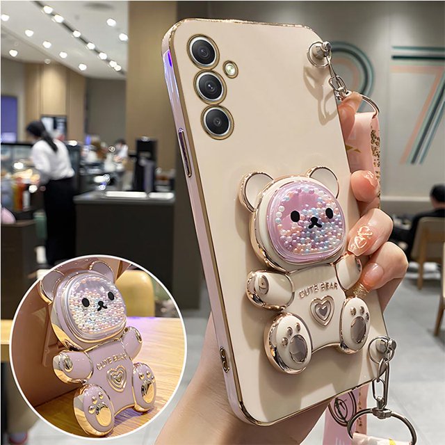 Funda De Teléfono Con Cordón Para Arenas Movedizas para Samsung Galaxy A34 A54 5G A21S A20S A10 A10S A12 A13 A14 A750 A23 A01 A02 A03 A04 Trasera Con Soporte