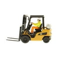 thumbnail image 4 of Caterpillar P5000 Lift Truck with Operator, Yellow - Diecast Masters 85223C - 1/25 scale Diecast Model Vehicle, 4 of 10
