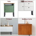 thumbnail image 4 of Metal Ajustable Muebles Patas, Sofá Patas Reemplazo Soporte Patas para Sofá/Cómoda/Cama/Silla/Café Mesa (4,7-7 Pulgadas / 4uds), 4 of 6