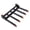 48", variant on QinaQin Clamping Forklifts for 48-Inch Buckets, 2500-Pound Heavy-Duty Pallet Forks, 5-Fork Pallet Forks, Suitable for Tractor Parts, Loader Buckets, Skid Steer Loaders