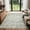 Green, variant on Lahome 8'x10'Washable Area Rug , Neutral Boho Rugs for Living Room Rugs,Non Slip Farmhouse Modern Bedroom Carpet Stain Resistant Aesthetic Print Accent Floor Rug for Dining Guest Office - Beige