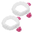 thumbnail image 3 of BRIGHTFUFU 2 uds encantadoras diademas hinchadas para mujeres, diademas para el cuidado de la piel de Spa, bonitas diademas de setas para lavarse la cara y desmaquillar, accesorios para el cabello, 3 of 7