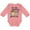 Mauve, variant on My Big Brother Loves Me with Sloth and Hearts Boys or Girls Long Sleeve Baby Bodysuit