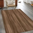 thumbnail image 3 of Brown Wood Grain Area Rug 3x5 Washable Rug Non Slip Retro Farmhouse Wooden Plank Large Area Rug Indoor Floor Carpet for Entryway Bedroom Kitchen Living Room Home Office Dining Room Nursery, 3 of 8
