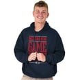 thumbnail image 5 of No Talkie Game is On Football Hoodie Hooded Sweatshirt Men Brisco Brands M, 5 of 6