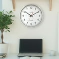 thumbnail image 6 of La Crosse Technology 14 inch UltrAtomic Stainless Steel Atomic Analog Wall Clock, 404-1235UA-PL, 6 of 7