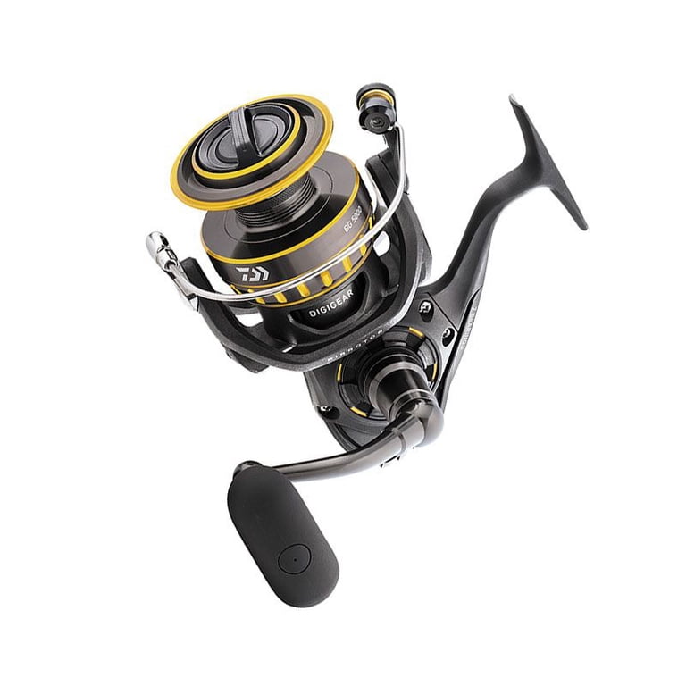 Daiwa BG 3000 Black & Gold Series Spinning Medium Freshwater Reel Daiwa BG 3000 Black & Gold Series Spinning Medium Freshwater Reel