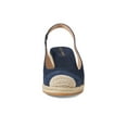 thumbnail image 2 of Cole Haan Cloudfeel Espadrille Wedge Slingback 80 mm Navy Blazer Suede 10.5 B M, 2 of 5