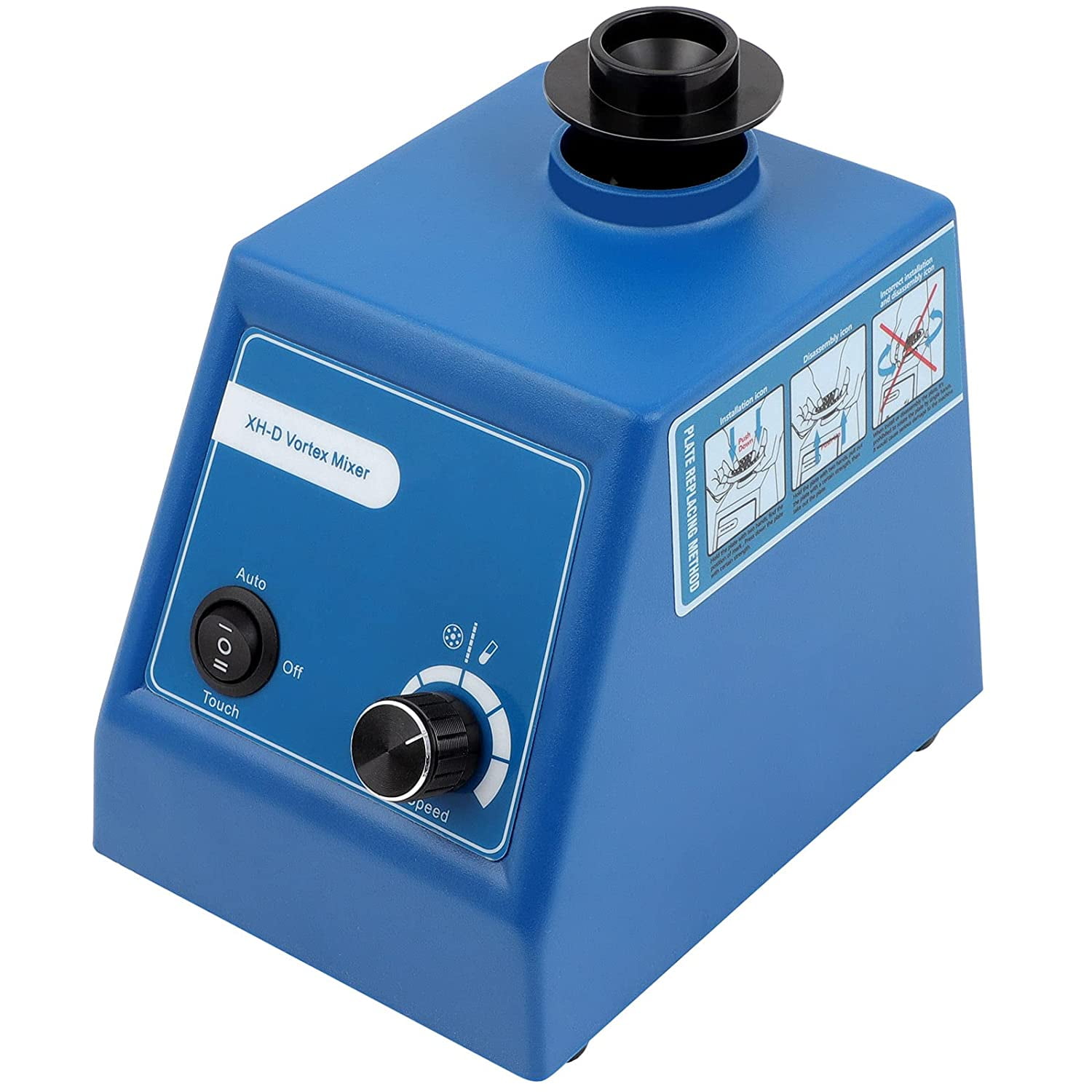 Lab Vortex Shaker Speed 03000rpm Vortex Mixer, 50/60Hz with Latex