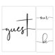 thumbnail image 3 of 3 piezas de arte de pared "Be Our Guest" sin marco, cuadros colgantes minimalistas para sala de estar, dormitorio, habitación de invitados, pinturas decorativas para colgar en la pared sin marco., 3 of 7
