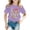 A01-Light Purple, variant on LRen Toddler Girls Easter Shirt Bunny Eggs Short Sleeve T Shirts Comfortable Happy Easter Preppy Tops Summer Clothes for Girls