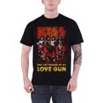 thumbnail image 1 of Kiss - Camiseta Love Gun Brillo de Algodón para Adultos Unisex (Negro), 1 of 3