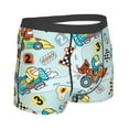 thumbnail image 3 of Naloa Cartoon Car Racing Print Mens Underwear - Boxers for Men, Classic Briefs for Men, 3 of 9