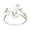 B, variant on Elegant Irises Flower Designs Rings Jewelry Silver Color Rings With Elegant Irises Flower Designs for Gatherings