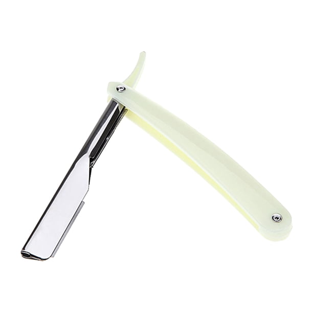 Raspador manual de belleza para el cabello, salón de belleza, afeitado facial y herramienta para cejas