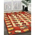 thumbnail image 2 of Ahgly Company Indoor Round Traditional Red Persian Area Rugs, 4' Round, 2 of 6