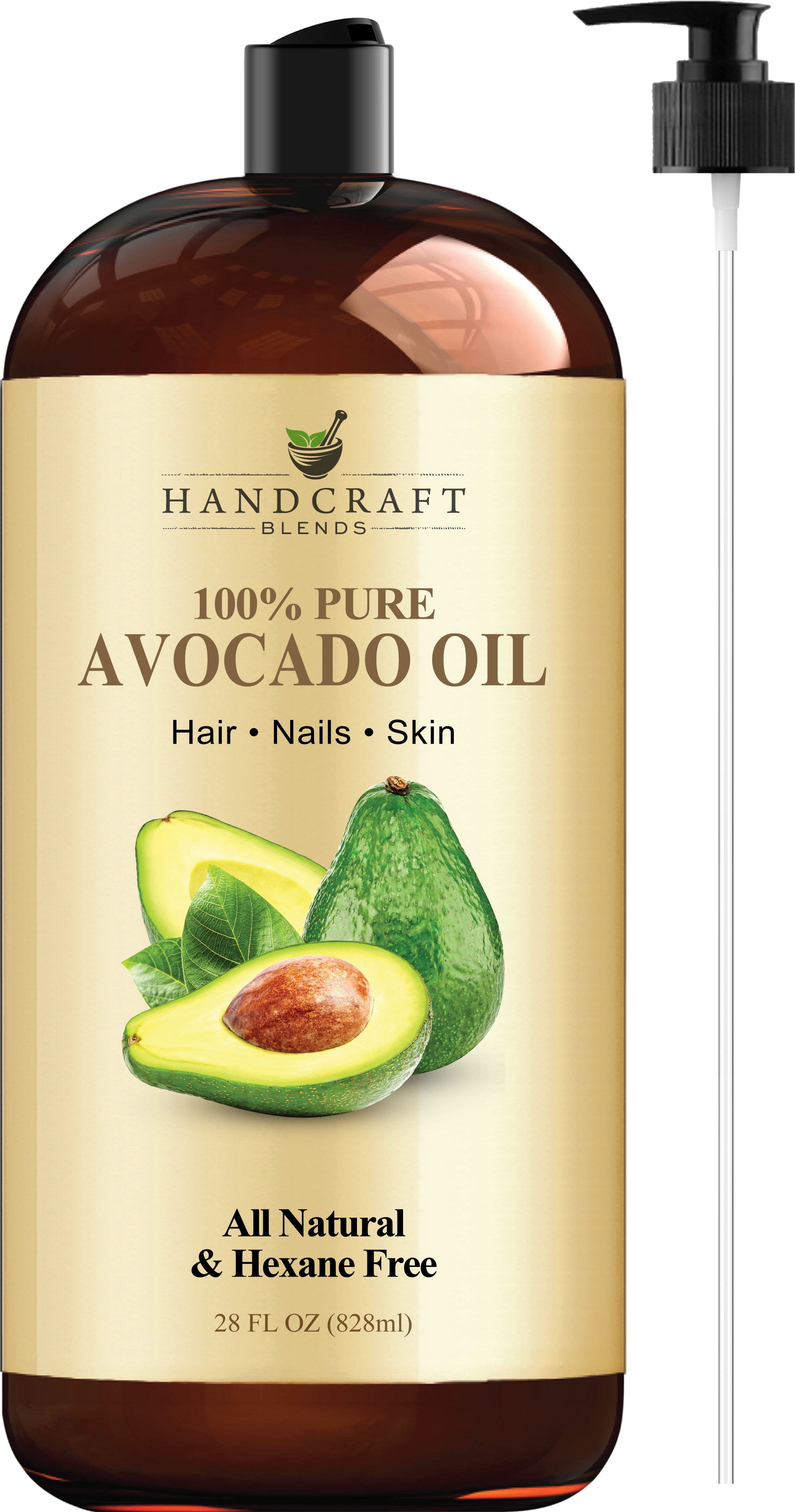 Handcraft Avocado Oil 28 fl. oz 100 Pure and Natural Hair Oil
