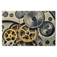 thumbnail image 4 of TISHIRON 3PCS Framed Canvas Wall Art Set,42"x28" Retro Old Mechanical Watch Canvas Art Decor, 4 of 7
