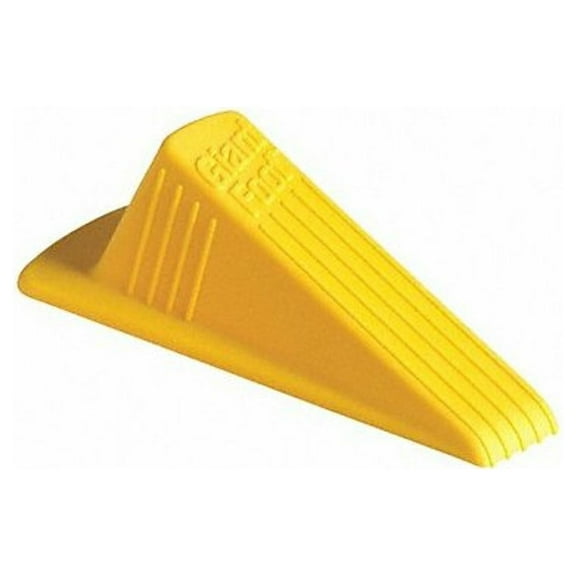 Giant Foot Door Wedge XL, Thermo Plastic, Yellow, 2"H x 3-1/2"W 29966
