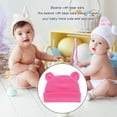 thumbnail image 2 of Sonducket Sombrero de bebé Color Keep Multi-funcional Niñas Niño Sombreros Gorro infantil Moda Elástico Gorros para niños pequeños Primavera Invierno Sombreros Rosa roja Sonducket AP011427-11B, 2 of 6