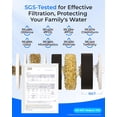 thumbnail image 2 of Restored Waterdrop TSB 8 Layer Under Sink Water Filter, Reduces PFAS, PFOA/PFOS, Fluoride, Chlorine, Bad Taste & Odor, with Dedicated Faucet, Under Sink Water Filtration System (Refurbished), 2 of 9