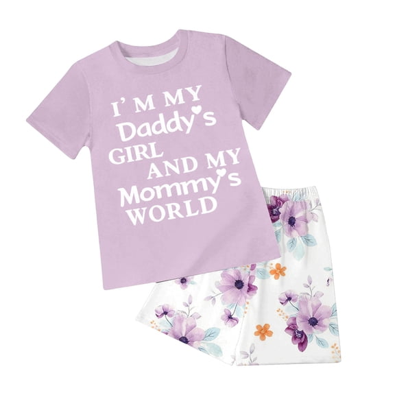 UYYX Boys Summer Clothes Boys Clothes Size 7 Boys Short Sleeve T-Shirt And Shorts Set, Lightweight & Breathable