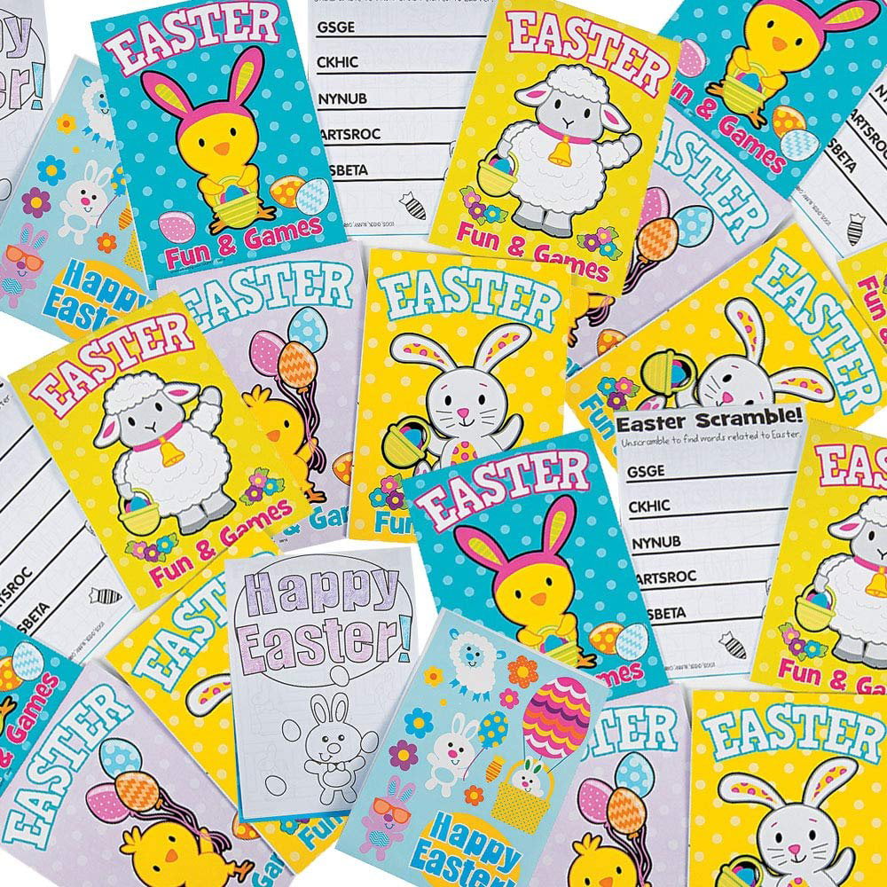 12 Packs of Easter Fun Stickers