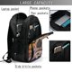 thumbnail image 4 of Fotbe Pug dog Yoga Mochila con Estampado y Puerto USB para Hombre y Mujer, Mochila Antirrobo, Mochila de Viaje, Mochila Escolar, Mochila Universitaria, 4 of 7