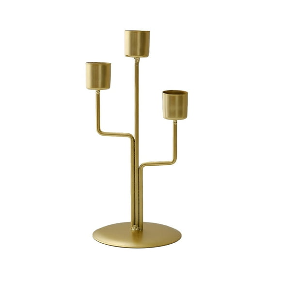 Dining Table Centerpieces Candle Stand Modern Structure with Sturdy Base Ideal for Home Decor Dining Table Centerpieces Weddings Events and Gift Giving