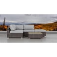 thumbnail image 2 of Living Source International 5-Piece Sectional Group with Cushions - Brown/Gray, 2 of 4