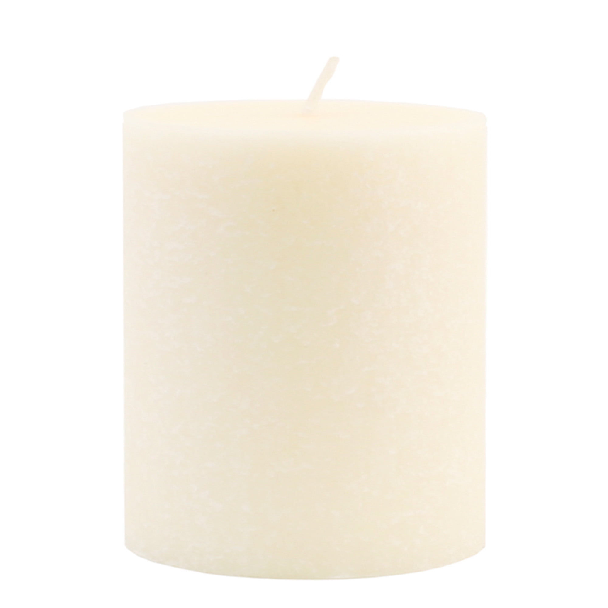 ROOT Candles Unscented Timberline™ Pillar Candle, 4 x 4, Ivory, 1 Ea