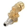 thumbnail image 6 of SPRING 1/4" Quick Connect Swivel Adjustable Adapter Nozzle High Pressure Car Washers Quick Connect Set High Power Kit, 6 of 9