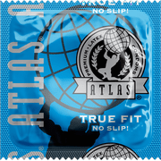 Atlas True Fit Bulk Pack Condoms, 48-Count