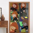 thumbnail image 4 of Cortinas opacas Kim Possible para decoración del hogar, cortinas aislantes para ventanas, cortinas para dormitorios y salas de estar, 4 of 7